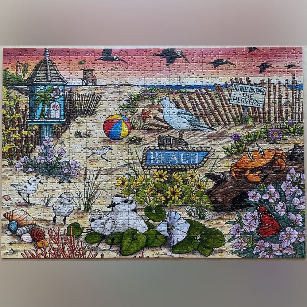 Wonder Forge “Plovers” 1000 piece puzzle - Picture 5 of 5